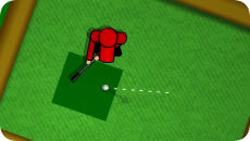 Silly golf