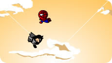 Spiderman and Batman