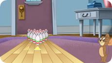Tom and Jerry bowling
